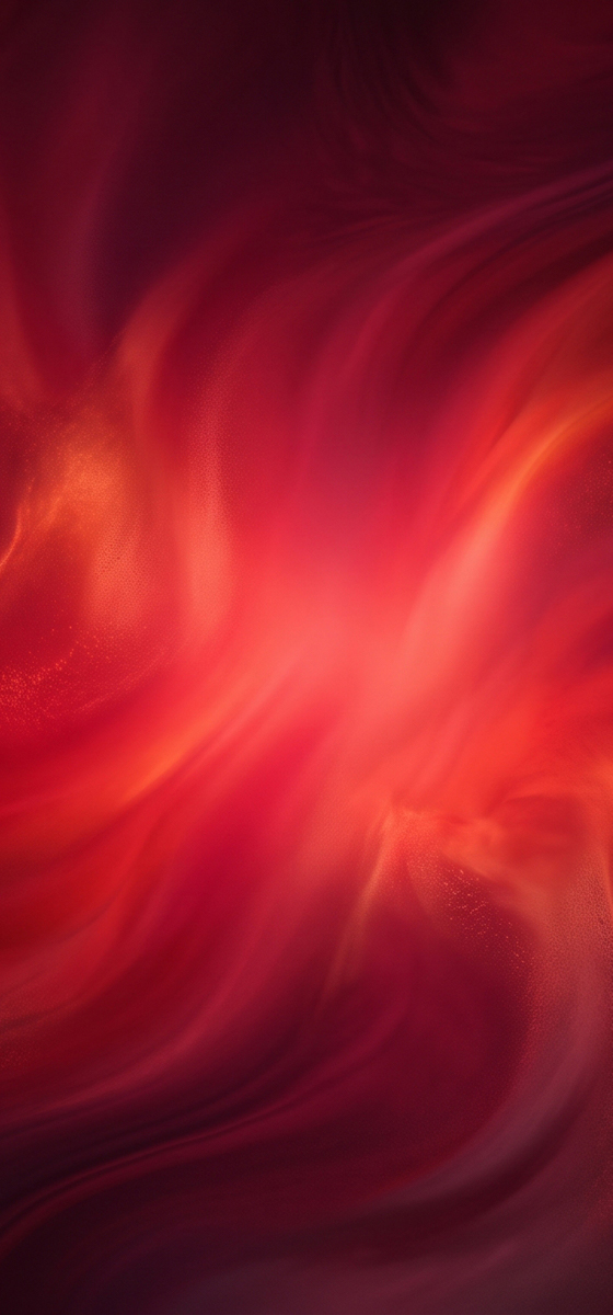 Immagine con onde rosse e arancioni su sfondo nero.